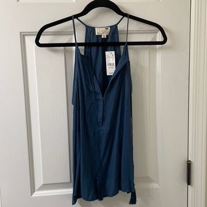 Blue LA Hearts Tank Top